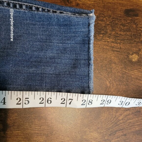 Madewell Jeans Size 28 Skinny 10" High Rise Tummy Control Medium Wash Denim - Picture 10 of 12